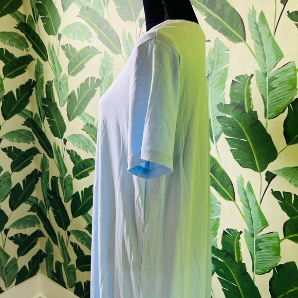 H&M Women’s Blue oversized Short Sleeve Maxi Dress Small - Picture 6 of 10